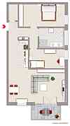 Grundriss Wohnung 13