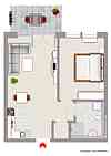 Grundriss Wohnung 19