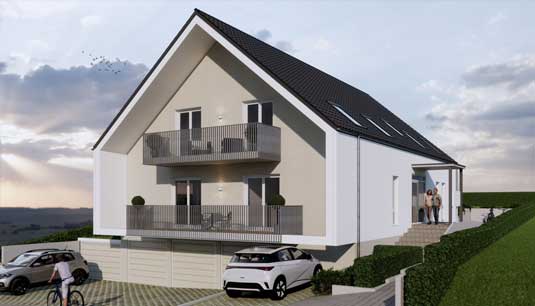 Merzig-Brotdorf – Mehrfamilienhaus Dürerstraße